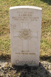 Ismailia War Memorial Cemetery - Bourne, Edward Albert